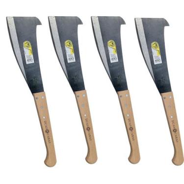 Imagem de Kit 4 facao de cana duas caras peito de pombo 14"