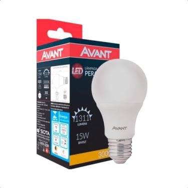 Imagem de Lâmpada Led 15 Watts, 3000k Branco Quente Bivolt, Avant