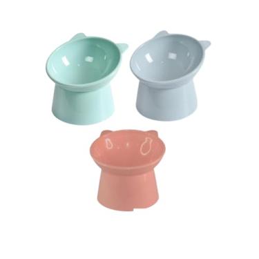 Imagem de KIT 2 COMEDOURO BEBEDOURO POSTURA ELEVADO PARA PET (MIX)