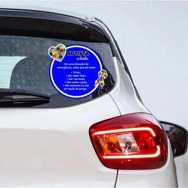 Imagem de Adesivo De Carro Autismo Mod06 - Lojinha Da Luc Adesivos