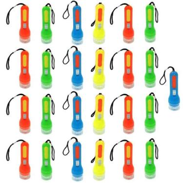 Imagem de Kit 25 Lanterninhas Colorida Lembrancinha De Festa Infantil - INTERPON