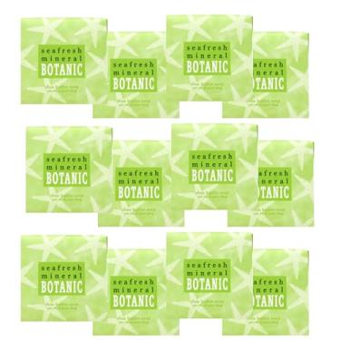 Imagem de Greenwich Bay Mini Sabonetes Botânicos Pacote com 12 – 54 g Cada – Sabonetes Perfumados para Airbnb, Spa, Hotel, Salão ou Banho – Barras Individualmente Embrulhadas Elegante Tamanho de Viagem Mineral