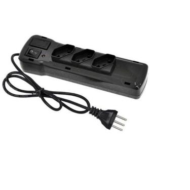 Imagem de Filtro De Linha 3/T Preto - Fiolux