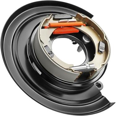 Imagem de Orceed Conjunto de placa de suporte de freio de estacionamento traseiro esquerdo 926271, adequado para Ford F-250 1999, F-250 Super Duty 1999-2004, F-350 Super Duty 1999-2004, Excursion 2000-2005, OE