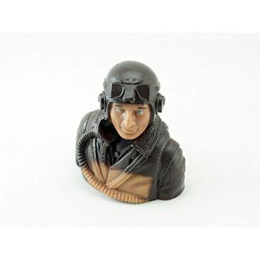 Imagem de Viloga 1/5 Scale RC Plane Pilot Figure Toy Model, Realistic WWII Character Playing Spare Parts for Fixed Wing Balsa Wood Airplane Kits