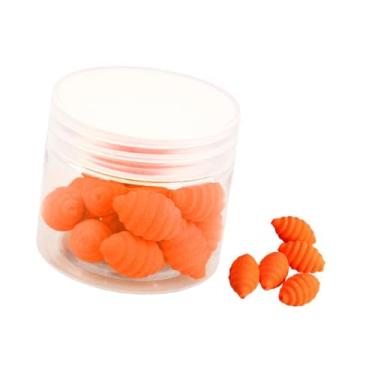 Imagem de simhoa Iscas artificiais para pesca de lixo Boilies Carp Baits Iscas flutuantes para reservatórios, Laranja