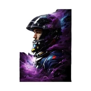 Imagem de Pôster De Piloto De Corrida Ayrton Senna F1 Grand Prix Motorsport Capa