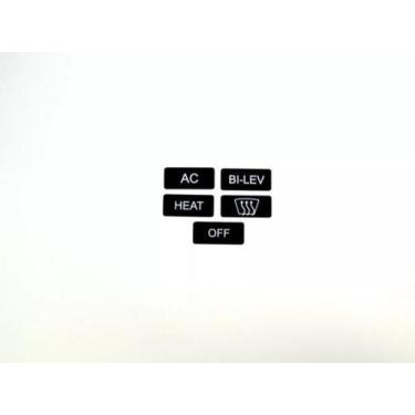 Imagem de Kit Adesivos Ar Condicionado Volkswagen Gol Parati Saveiro - Spts