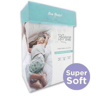 Imagem de Capa de Colchão Antiácaro Para Berço Americano Super Soft Alergoshop