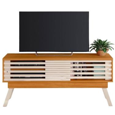 Imagem de Rack Bancada 65 Pol 150 Cm 2 Portas Frizz Madetec