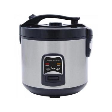 Imagem de Panela de Arroz Agratto PA6X 400W Inox 220v, 220V