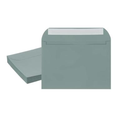 Imagem de PATIKIL Envelopes de convite de 19 x 13 cm, 20 peças autovedantes para convites A7 autoselo para casamentos, cartão de agradecimento, fotos, cartões postais, aniversário, cartões postais