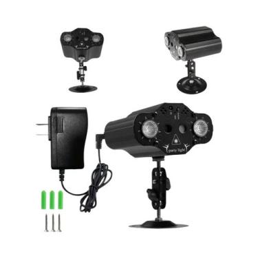 Imagem de Projetor Laser De Palco Controlado Por Voz Para DJ Com Luzes Estrobosc