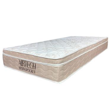 Imagem de Colchão Airtech Molas Ensacadas Solteiro Ortobom 88x188x25