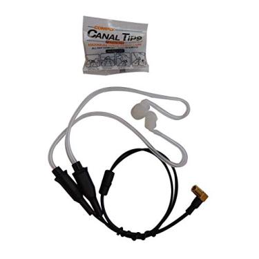 Imagem de Fones de ouvido Crystal Audio com supressão de ruído (CANS) para capacetes de helicóptero. Compatível com capacetes que usam CEP