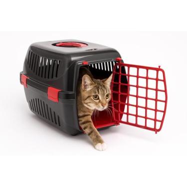 Imagem de Melhor Caixa Pet Resistente 48x33x29cm Transporte Seguro - MIMOS PET