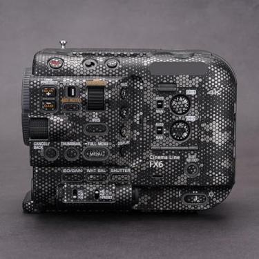 Imagem de Adesivo de capa de câmera para Sony FX6 protetor de câmera película protetora anti-arranhões decoração FX 6 (Mamba Titanium)