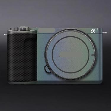 Imagem de Película de vinil antirriscos para Sony ZV-E10 II Película de desenho animado protetor corporal casaco acessórios de fotografia adesivo E10 Mark II (cinza fantasma)