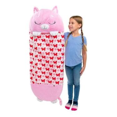 Imagem de Saco De Dormir Infantil Cobertor Criança Pelucia 135X52 Mant - I Love 