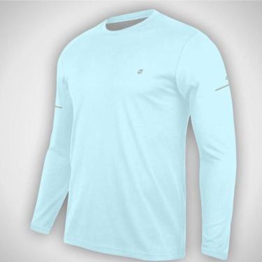 Imagem de Camisa Esportiva Masculina Proteção UV Manga Longa Dry Fit - Dsportivo