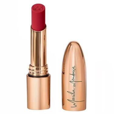 Imagem de Batom Labial Marília Mendonça by Océane Velvet Lipstick, Red Star