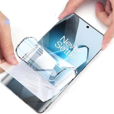 Imagem de CUFEREDU 2 peças de protetor de tela frontal flexível para OnePlus 13 5G 6,8 polegadas 3D filme de hidrogel TPU transparente sensível ao toque desbloqueio de impressão digital não vidro temperado