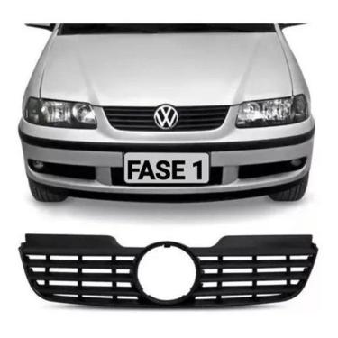 Imagem de Grade Radiador + Moldura C/Furo Gol Parati Saveiro G3 Fase 1