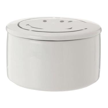 Imagem de Porta-algodão smiley originals doodles - Tok&Stok