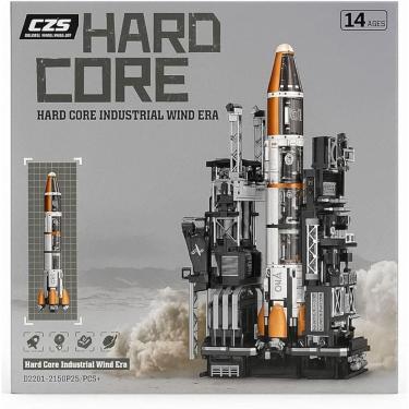 Imagem de Blocos de Montar CZS Hard Core Foguete Espacial com Plataforma Brinquedo de Blocos de Construção 2166 Peças.