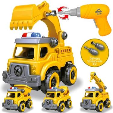Imagem de Toy Toy Toy 4 em 1 Take Apart Car para crianças de 3 a 8 anos - Toyk
