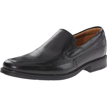 Imagem de Clarks Mocassim masculino Tilden Free, Couro preto, 38