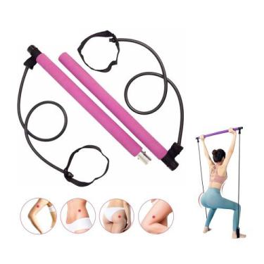 Imagem de Elástico De Tensão Para Pilates E Yoga Treino Funcional BARRA - MKB