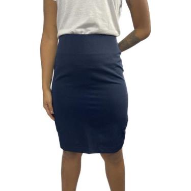 Imagem de Saia Social Feminina Uniforme Administrativo Escritório Secretaria Ate