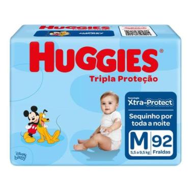 Imagem de Fralda Huggies Tripla Proteção, M C/92 