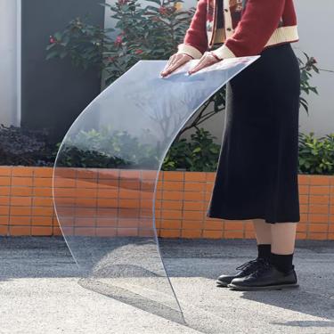 Imagem de Painel Acrílico Para Dossel De Estufa - Folhas De Policarbonato Transparente 0,8x5m Substituição De Vidro Resistente às Intempéries, Ideal Para Garagem, Abrigos De ônibus E Revestimento De