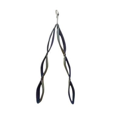 Imagem de Baoblaze Acessório de cabo para corda de tríceps, treinamento de força, versátil para tríceps, costas e ombros, acessório para puxar para baixo para exercícios