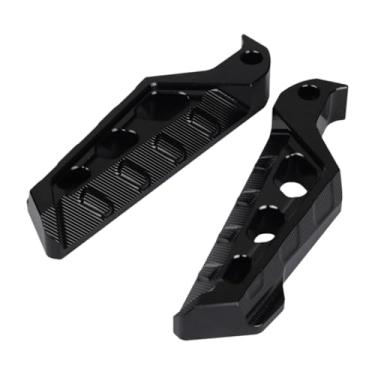 Imagem de predolo Pedaleiras para motocicleta, pedais, pastilhas de freio traseiro, acessório profissional, apoio para os pés em liga de alumínio, pedal para R15 R3, Preto