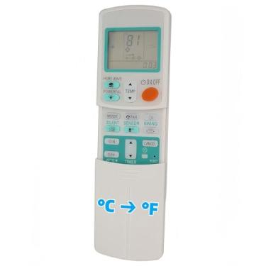 Imagem de Controle remoto AC de substituição para ar condicionado Daikin ARC433A1 ARC433A46 ARC433B70 ARC433A70 ARC433A21 ARC433A75 (visor em Fahrenheit e Celsius)