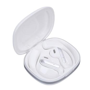 Imagem de EBTOOLS Fones de Ouvido Abertos, sobre Os Fones de Ouvido Com Ouvido Ergonômico, Bluetooth 5.4, Microfone de Cancelamento de Ruído, 58hr Time, para Exercícios Esportivos Em Execução (Branco)
