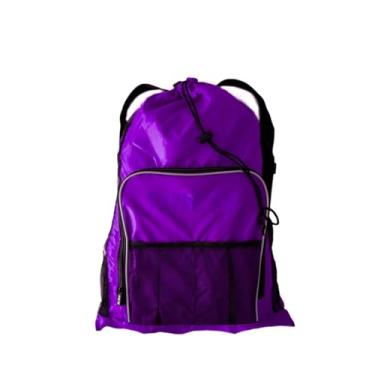 Imagem de Mochila sacola roxa 40L Tryde Transporte Molhados Natacao