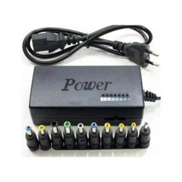 Imagem de Fonte Carregador Universal para notbooks impressoras e TV +8 Pinos