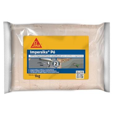 Imagem de Sika - Impermeabilizante - ImperSika Pó cinza - Concreto e argamassa - Alta durabilidade – Saco 1kg