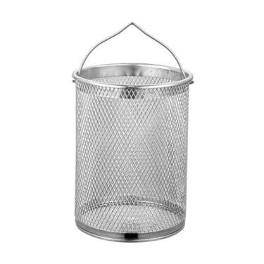 Imagem de IEUDNS Cesta para Fritar, Óleo, Peneira, Multiuso, Frango, Frigideira, Macarrão, Coador para Fritar, Cozinhar, 12 Cm X 14.8 Cm