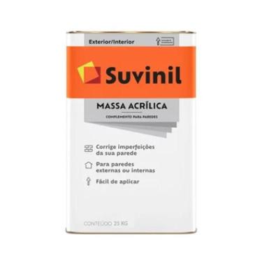Imagem de Massa Acrilica p/ Parede Exterior 25kg Suvinil - SUVINIL COMPLENTOS