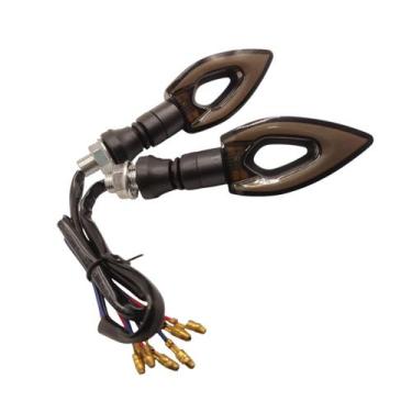 Imagem de Par Pisca Seta Led Sequencial Flecha Universal Stallion