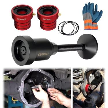 Imagem de MG21103 Dana 30/44 Par de vedação do tubo do eixo dianteiro e ferramenta de instalação de vedação lateral do eixo interno para Jeep Wrangler JK JKU YJ TJ LJ Cherokee XJ Grand Cherokee ZJ 1984-2018 (3