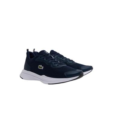 Imagem de Lacoste Neo Run Base Tênis masculino, Azul-marinho e branco, 39