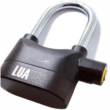 Imagem de Super Cadeado Com Alarme Antifurto, À Prova Agua 3 Chaves - Luatek
