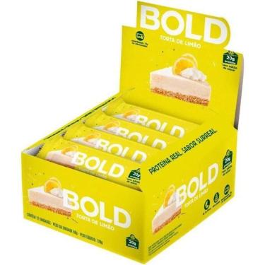 Imagem de Bold Barra De Proteína Torta de Limão Caixa 12 Unidades