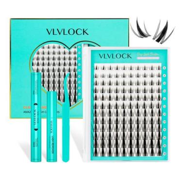 Imagem de Kit de extensões de cílios VLVLOCK Fairy Lash Clusters Natural Look